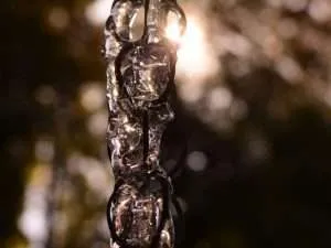 Seamless Gutter Installation Seamless Gutter Installation - Rain Chains