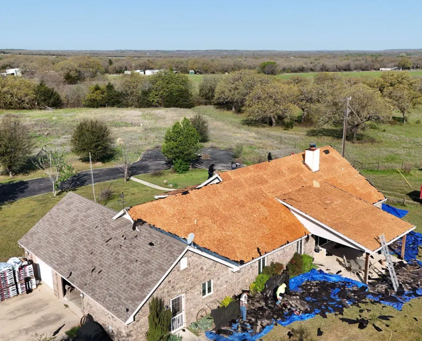 Haslet Tx Roof Replacement Tamko Titan Before Photo Haslet Tx Roof Replacement Tamko Titan Before Photo
