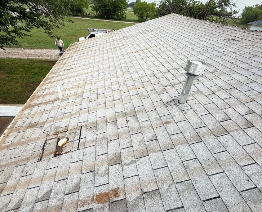R-Panel Metal Roofing Install Before Photo - Lonestar Roofing R-Panel Metal Roofing Install Before Photo - Lonestar Roofing