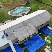 R-Panel Metal Roofing Install Before Photo - Lonestar Roofing R-Panel Metal Roofing Install Before Photo - Lonestar Roofing